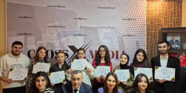 Crossmedia.az könüllülərinə sertifikatlar təqdim edilib