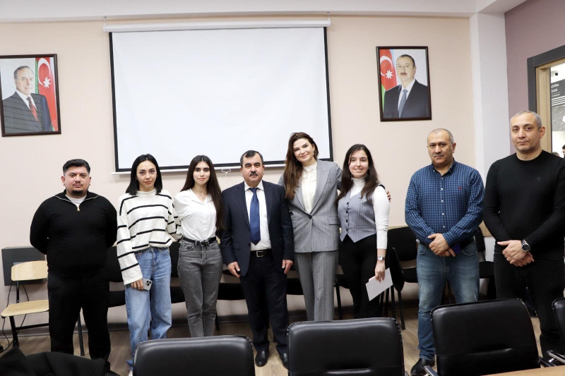 Jurnalistika fakültəsində Qənirə Paşayeva işığı