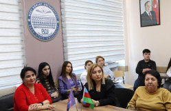 Jurnalistika fakültəsində Qənirə Paşayeva işığı