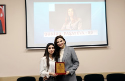 Jurnalistika fakültəsində Qənirə Paşayeva işığı
