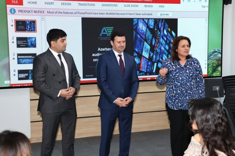 Jurnalistika fakültəsinin tələbələri üçün növbəti seminar