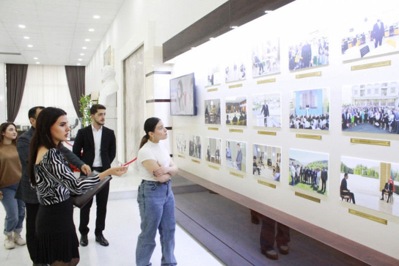 Jurnalistika fakültəsinin rəhbərliyi və bir qrup tələbəsi AZƏRTAC-da olub