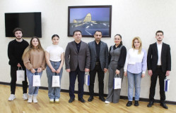 Jurnalistika fakültəsinin rəhbərliyi və bir qrup tələbəsi AZƏRTAC-da olub