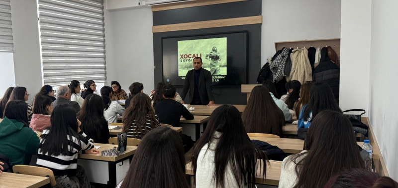“Xocalı BDU-nun Jurnalistika fakültəsinin müəllimlərinin gözü ilə”