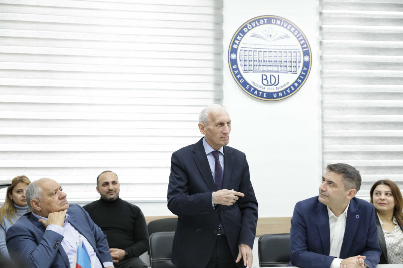 Jurnalistika fakültəsində professor Yalçın Əlizadənin 85 illik yubileyi qeyd olunub