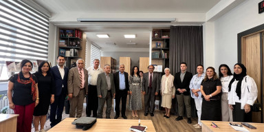 Türkiyənin Atatürk Universitetinin professoru Nimet Yıldırımla görüş