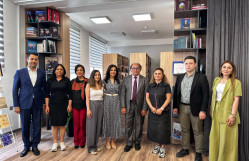 Türkiyənin Atatürk Universitetinin professoru Nimet Yıldırımla görüş