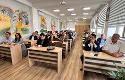 Türkiyənin Atatürk Universitetinin professoru Nimet Yıldırımla görüş