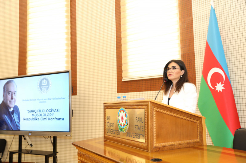 “Şərq filologiyası məsələləri” mövzusunda respublika elmi konfransı keçirilib