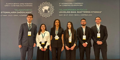 Tələbələrimiz “İslamafobiya: Qərəzin ifşa olunması və stiqmaların dağıdılması” konfransında