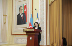 BDU-da Əməkdar jurnalist Səadət Məmmədovanın “Qaraqaya döyüşü” filmi nümayiş olunub