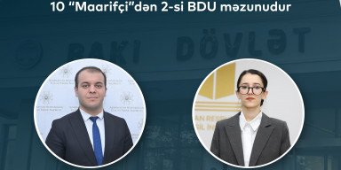 Elm və Təhsil Nazirliyinin strukturlarında əmək fəaliyyətinə başlayan 10 “Maarifçi”dən 2-si BDU məzunudur