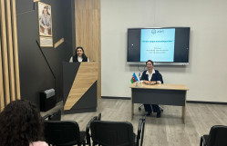 BDU-da fəaliyyət göstərən “Yeni Klub” Beynəlxalq Ana Dili Gününə həsr olunmuş tədbir keçirib