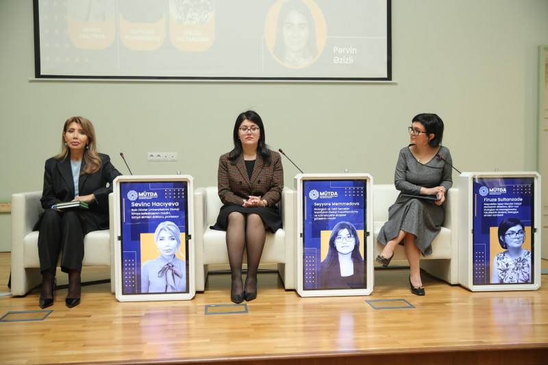 BDU alimləri “Təhsilə ekoloji baxış” mövzusunda müzakirələrdə iştirak ediblər