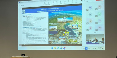 BDU rektoru BMT-nin Beynəlxalq Kosmik Hava Təşəbbüsü üzrə proqramının rəhbər heyətinin illik yığıncağında çıxış edib