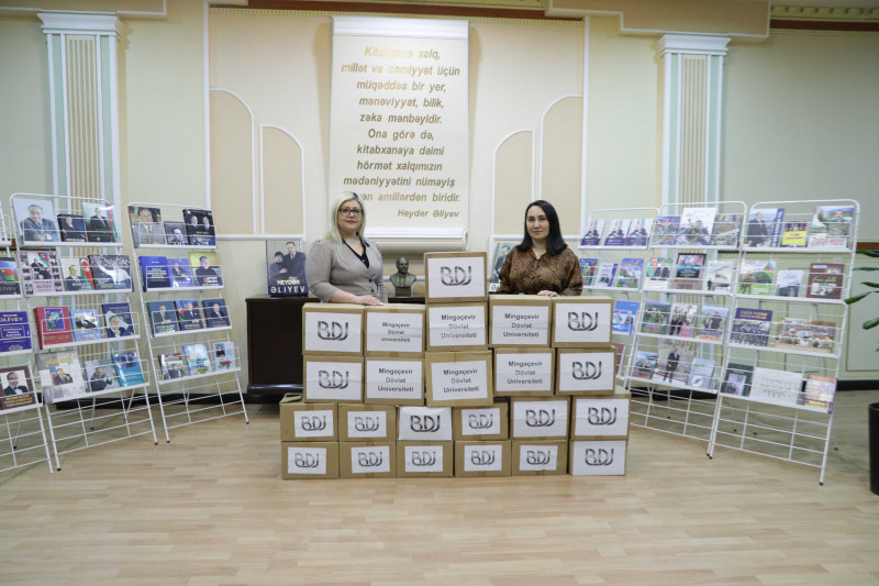 BDU-dan növbəti kitab bağışlama aksiyası