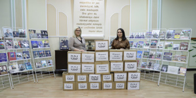 BDU-dan növbəti kitab bağışlama aksiyası