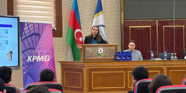 BDU tələbələri “KPMG Azerbaijan” şirkətində iş imkanları barədə məlumatlandırılıb