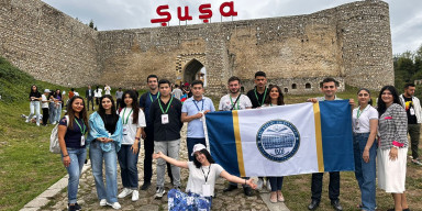 BDU-nun Tələbə Gənclər Təşkilatının üzvləri Şuşada