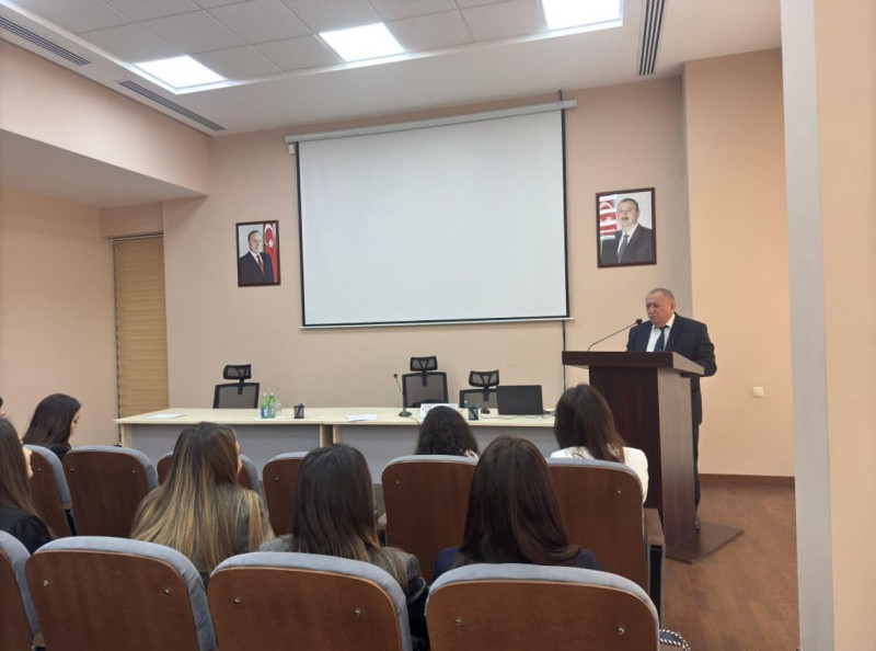 BDU-nun müəllimləri Baş Prokurorluğun Elmi-Tədris Mərkəzində mühazirə deyiblər