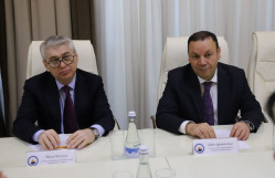 BDU nümayəndə heyəti Daşkənd Dövlət Şərqşünaslıq Universitetində