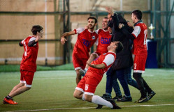 BDU könüllüləri mini futbol üzrə “Zəfər” liqasının qalibi olub