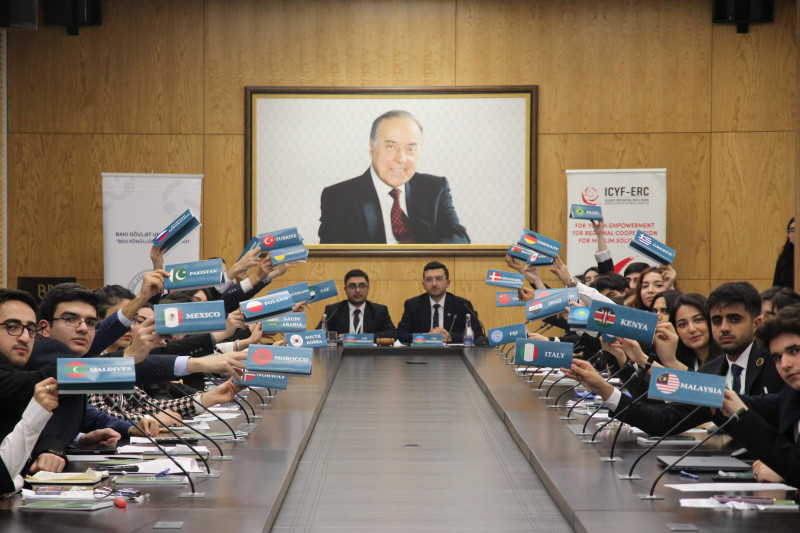 BDU-da COP modeli simulyasiya konfransı: “Qlobal iqlim maliyyələşməsi: ədalətli və davamlı həllər”