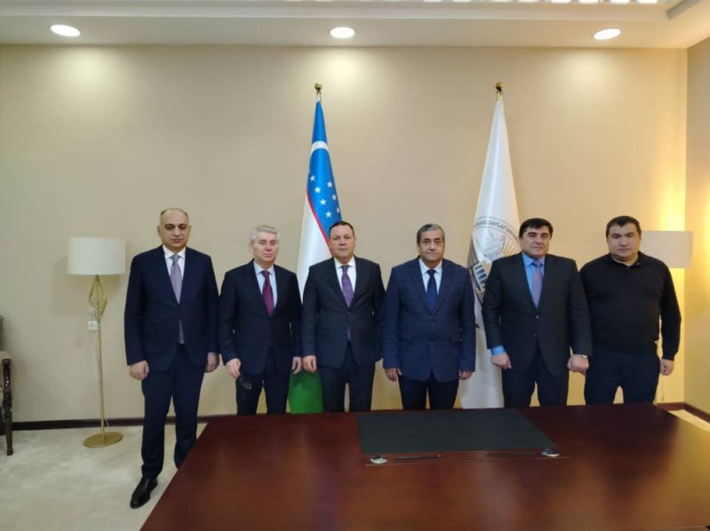 BDU nümayəndə heyəti Səmərqənd Dövlət Universitetində