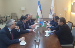 BDU nümayəndə heyəti Səmərqənd Dövlət Universitetində