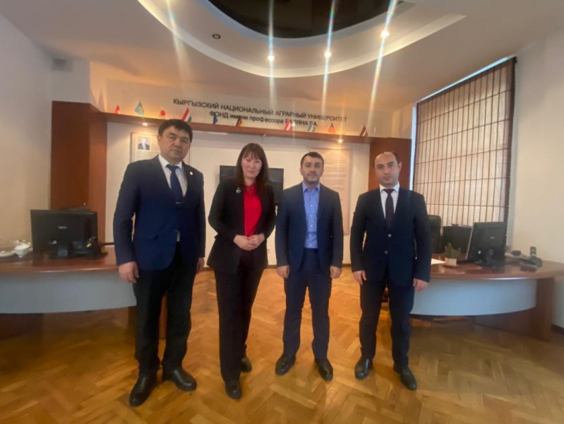 BDU nümayəndə heyəti Qırğız Milli Aqrar Universitetinə rəsmi səfər edib