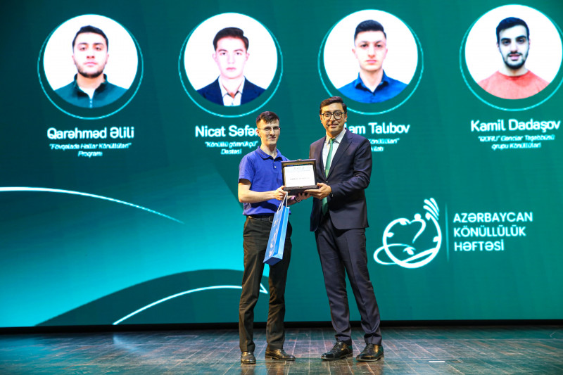 BDU könüllüləri təltif olunublar