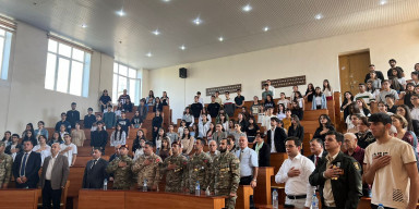 BDU-nun Kimya fakültəsində qazilərlə görüş