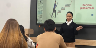 Təhsil Tələbə Kredit Fondu BDU tələbələri üçün təlim keçirib