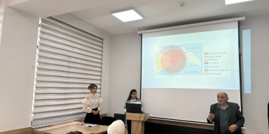 BDU-nun 105, Ekoloji kimya kafedrasının 20 illik yubileylərinə həsr olunmuş Respublika elmi konfransı davam edir