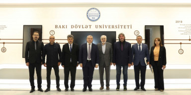 BDU-da Türk Dünyası Jurnalistlər Federasiyasının rəhbəri ilə görüş