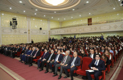 BDU-nun 105 illik yubileyi çərçivəsində Beynəlxalq münasibətlər və iqtisadiyyat fakültəsinin təqdimatı