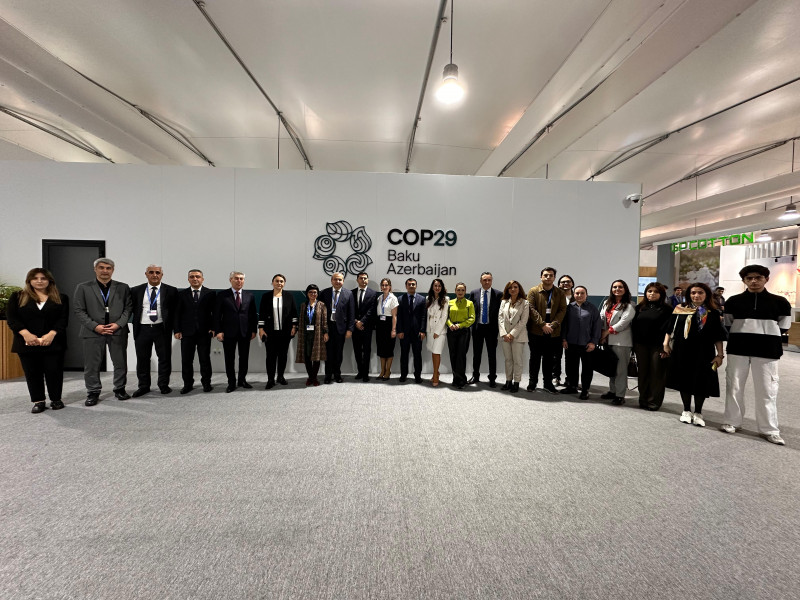 COP29 çərçivəsində “Dayanıqlı İnkişaf Məqsədləri və universitetlər: beynəlxalq əməkdaşlıq təcrübəsi” mövzusunda tədbir keçirilib