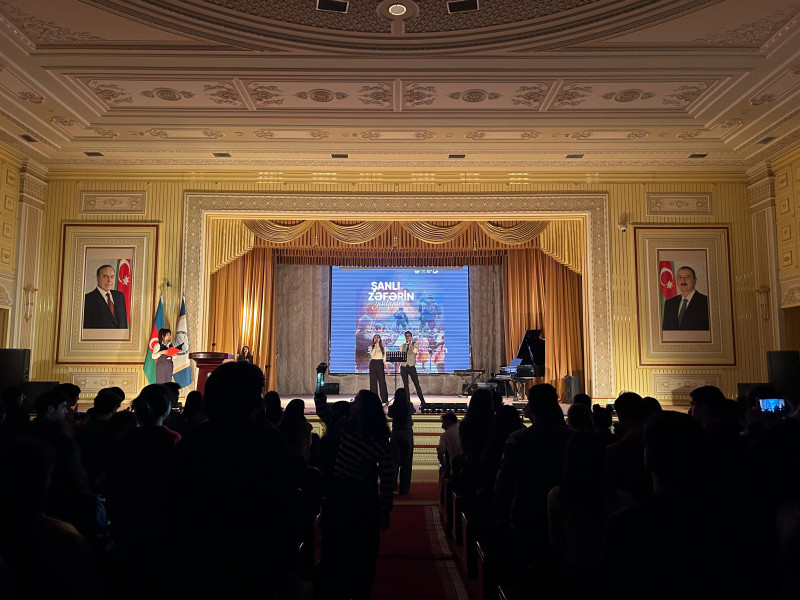 BDU-nun Tələbə Gənclət Təşkilatının “Şanlı Zəfər yadigarı” adlı konsert proqramı