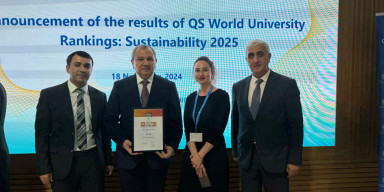 BDU “QS Dayanıqlılıq Reytinqi 2025” nəticələrinə görə Azərbaycanda birincidir!