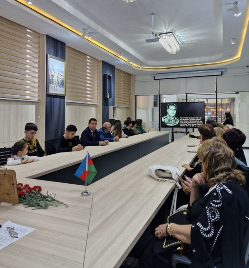 BDU-da şəhid məzun Əsəd Əsədovun xatirəsi anılıb