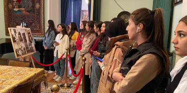 BDU tələbələri Xalq şairi Səməd Vurğunun Ev Muzeyində