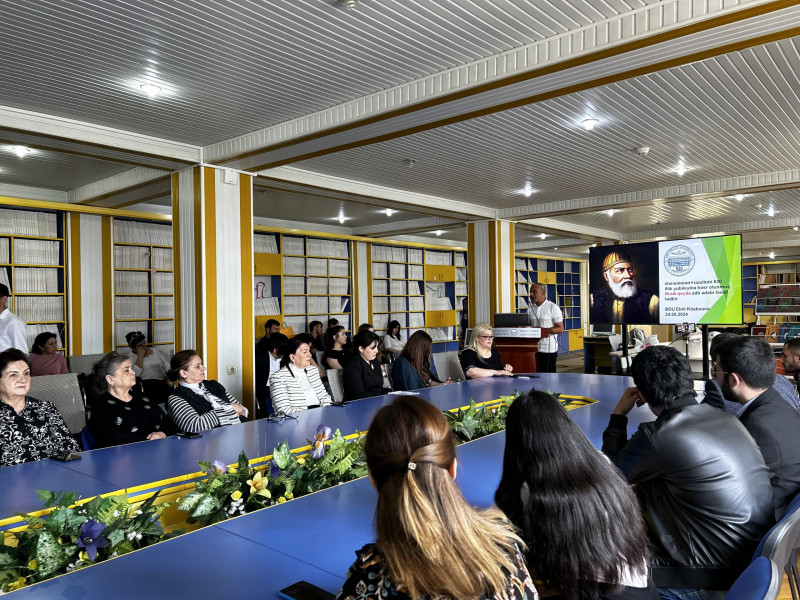 BDU-da Məhəmməd Füzulinin 530 illiyinə həsr olunmuş qiraət müsabiqəsi