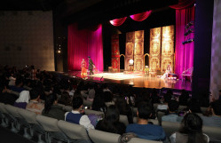 BDU tələbələri Milli Gənc Tamaşaçılar Teatrında “Müsyö Jordan və dərviş Məstəli şah” tamaşasını ifa ediblər