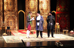 BDU tələbələri Milli Gənc Tamaşaçılar Teatrında “Müsyö Jordan və dərviş Məstəli şah” tamaşasını ifa ediblər