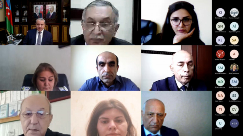 BDU-da qlobal iqlim dəyişikliyinə həsr olunmuş elmi seminar keçirilib