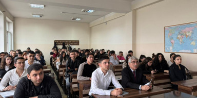 BDU-da Müstəqilliyin Bərpası Günü qeyd edilib