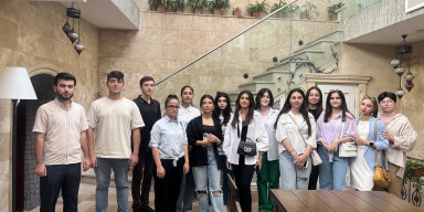 BDU-nun Tələbə Gənclər Təşkilatının üzvləri “Ədibin evi”ndə