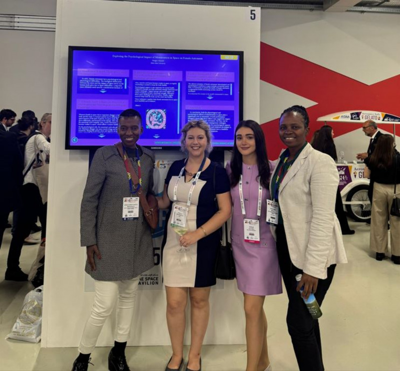 BDU-nun 4 tələbəsi Milanda 75-ci Beynəlxalq Astronavtika Konqresində təqdimat edib