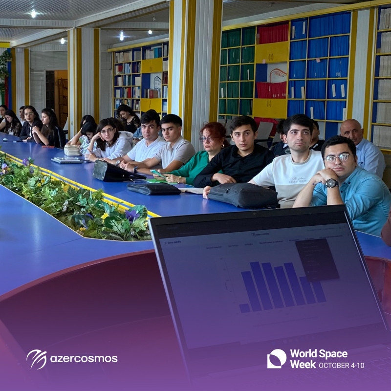 BDU-da “Kosmos və iqlim dəyişikliyi” adlı tədbir keçirilib