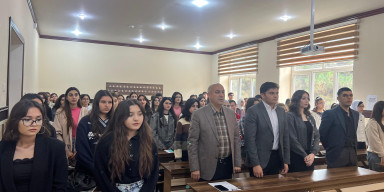 BDU-da Müstəqilliyin Bərpası Gününə həsr edilmiş tədbir keçirilib